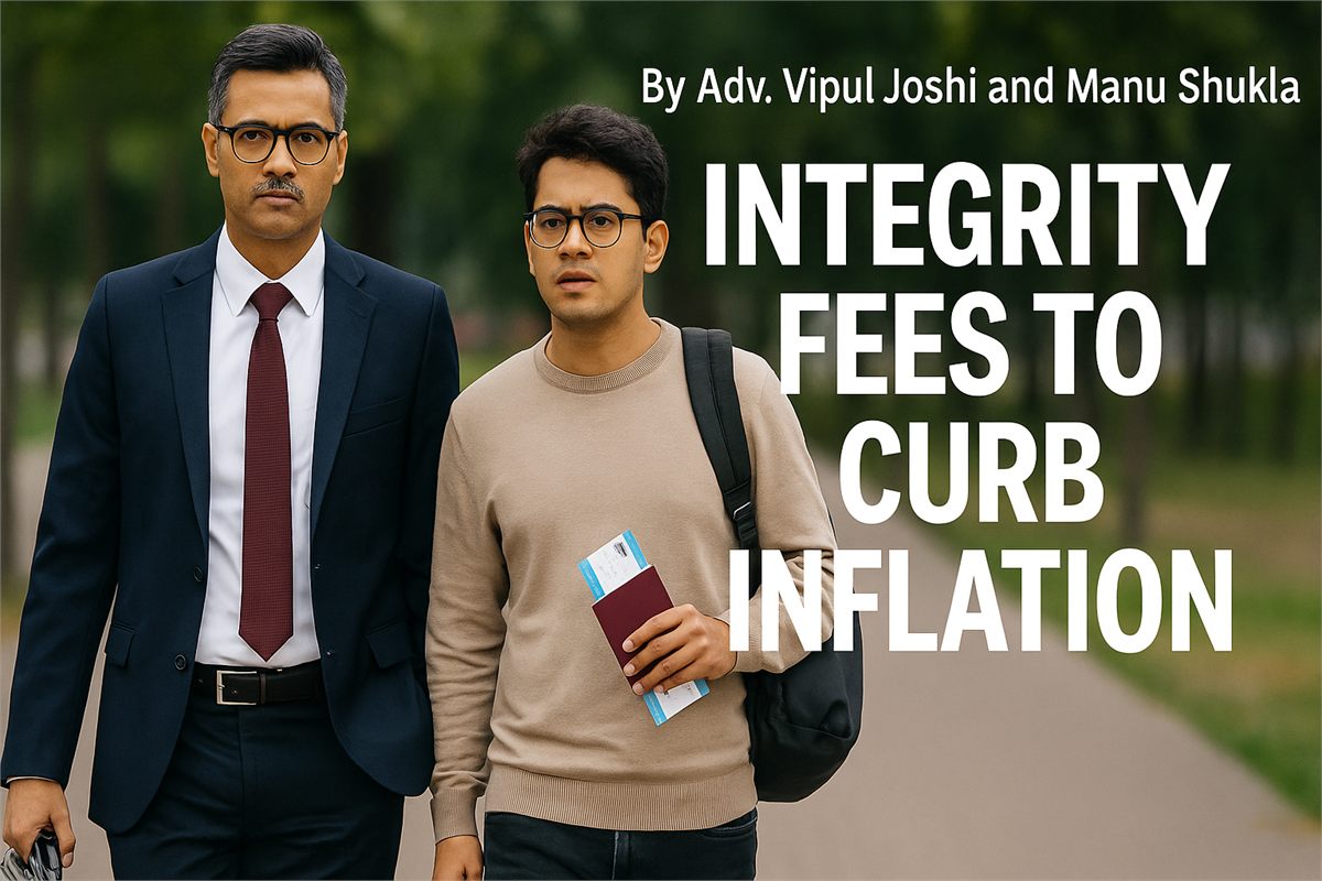 INTEGRITY FEES TO CURB INFLATION